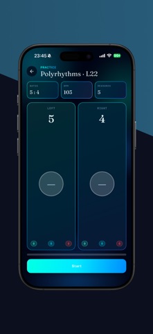 Smart Metronome: Tempo Trainer iPhone screenshot