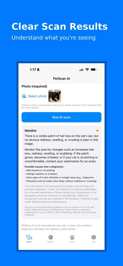 PawScan AI screenshot 2
