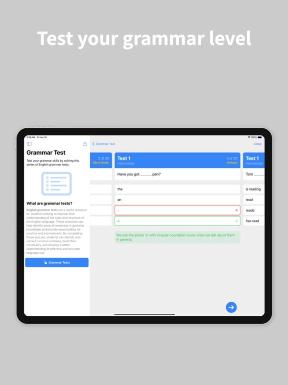 English C1 CAE iPad screenshot 9 - Education app