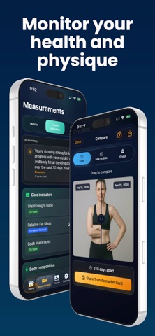 MeasureMe: body measurements screenshot