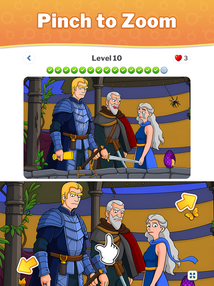 間違い探し - 見つけてスポット