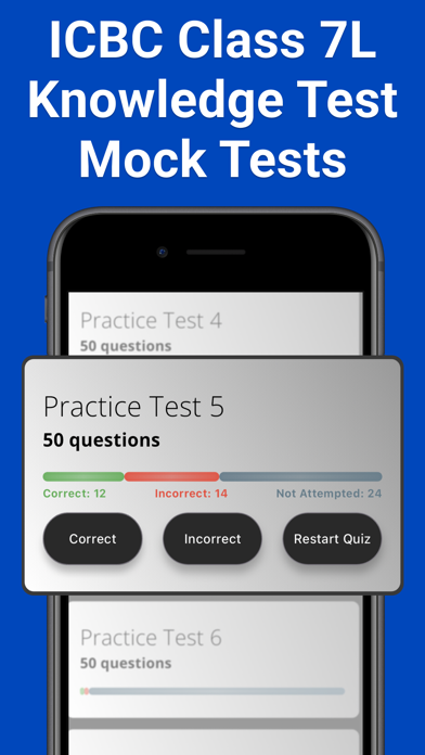 ICBC Driving Test Prep 2025 Screenshot