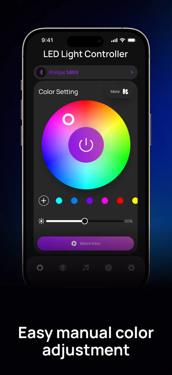 #2. LED Light Controller Remote + (iOS) Ved: ARES GLOBAL ENTERPRISES LLC