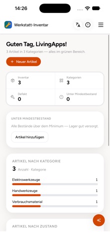 LivingApps Screenshot 1 of 5