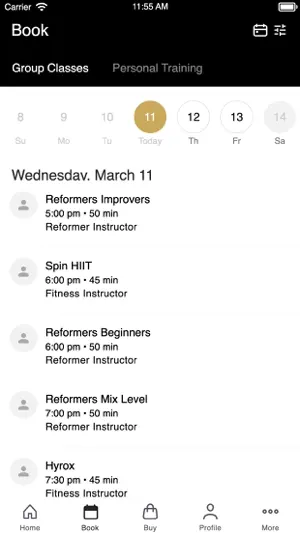 Clann Fitness screenshot 2