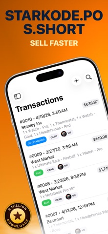 Point of Sale Pro iPhone screenshot