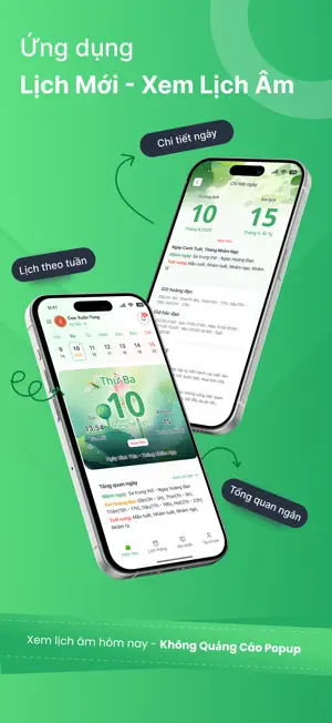 Lịch âm - Xem Lịch Âm Hôm Nay screenshot 1
