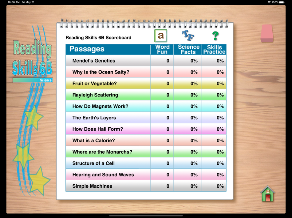 #4. Reading Skills 6B (iOS) 由: Ventura Educational Systems