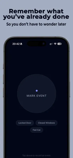 Stilllog – Did I Do It? Log screenshot 1