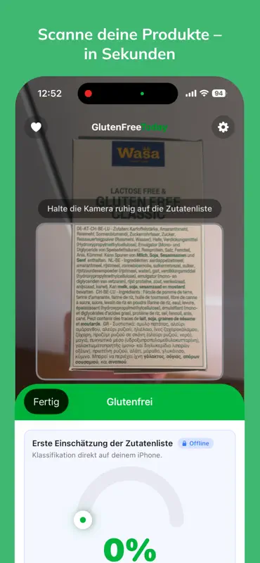 Zöliakie & Glutenfrei Ratgeber screenshot 2 of 8