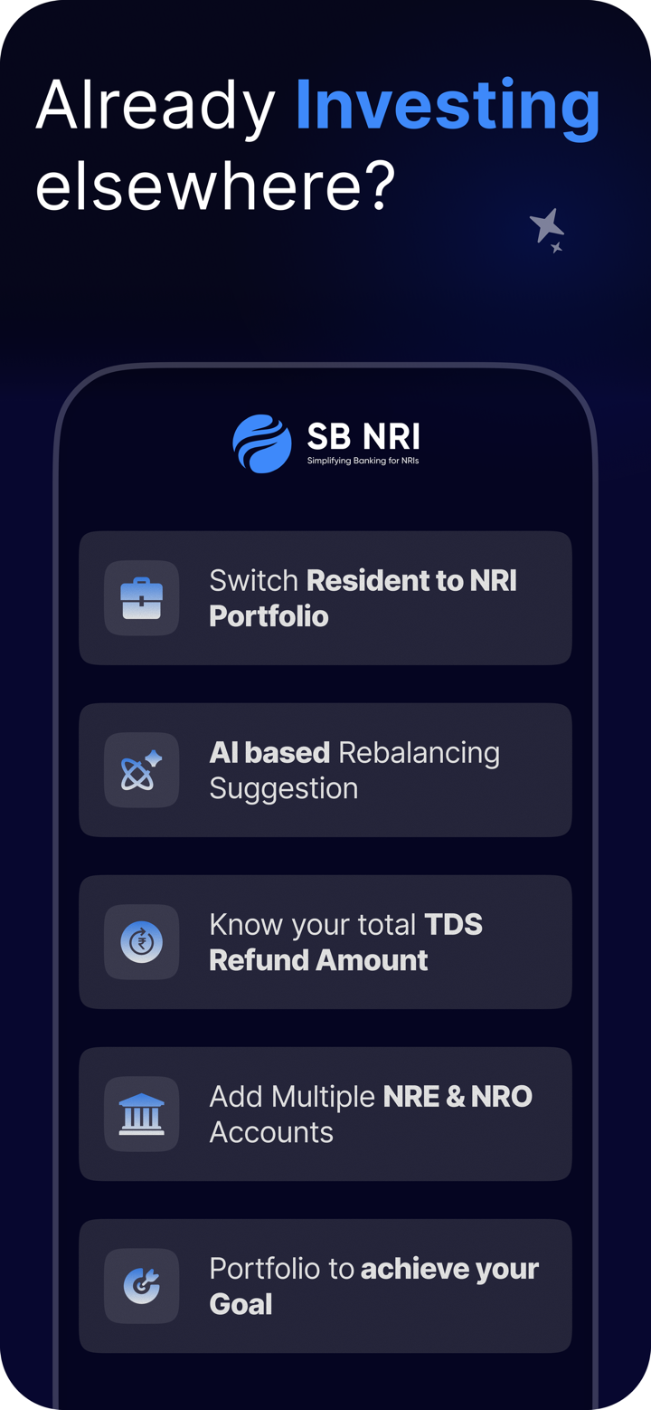 SBNRI: NRI Mutual Fund & Tax screenshot 6