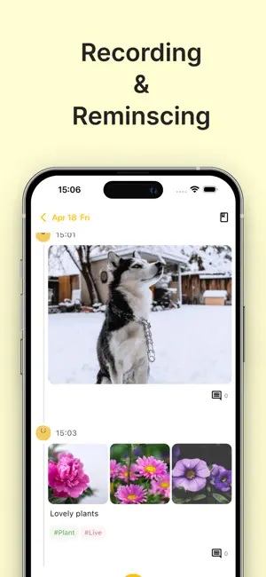 MemoVial: Photo Diary, Private screenshot 1