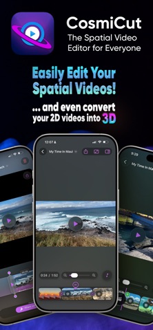 CosmiCut: Spatial Video Editor screenshot