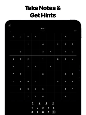 Sudoku - No Ads & Distractions iPad screenshot