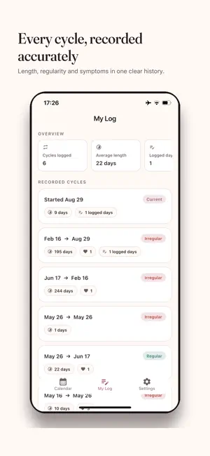 Ovulation Fertility Tracker screenshot 3