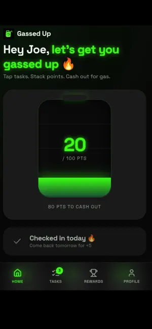 Gassed Up App screenshot 1