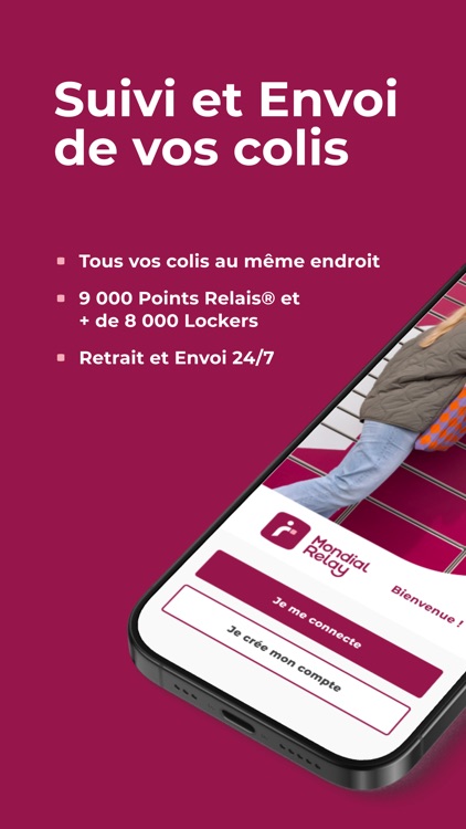 Mondial Relay, suivi de colis