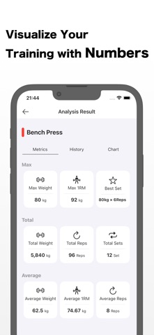 MyBIG3 - Workout Log App Screenshot 6 of 8