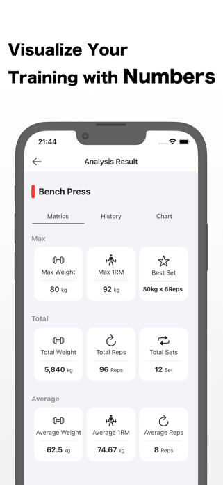 MyBIG3 - Workout Log App Screenshot 6 of 8