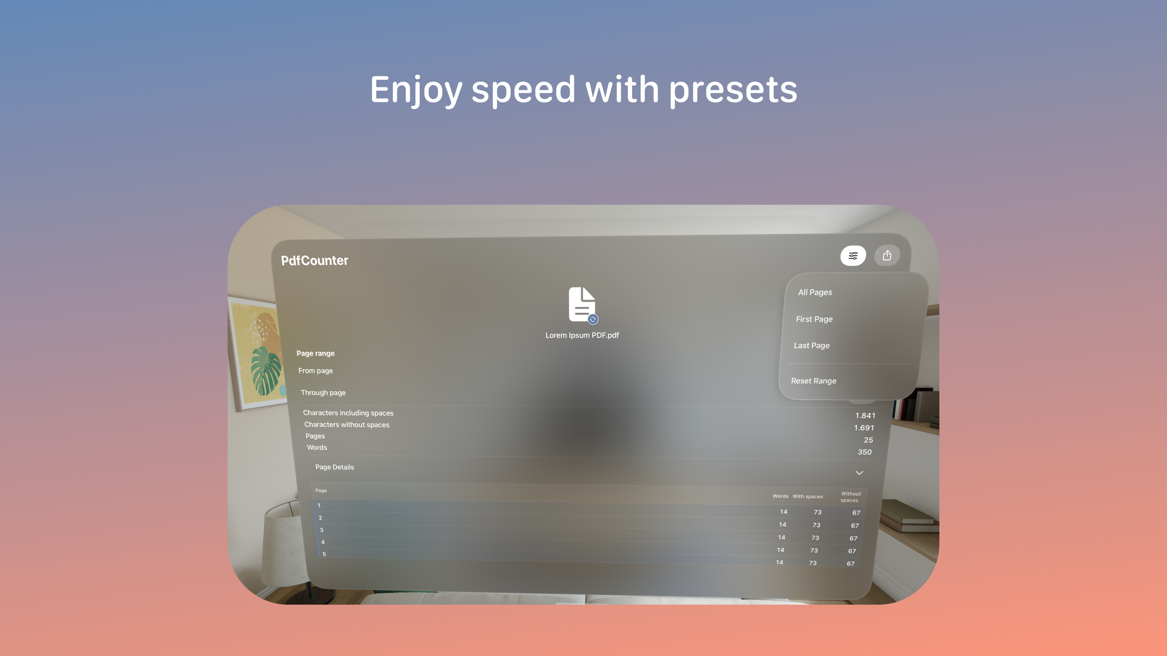 PdfCounter screenshot 11