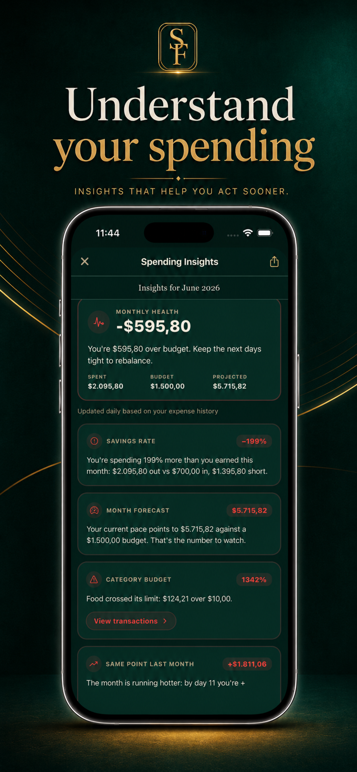 SpendFlex: Budget & Expenses screenshot 3