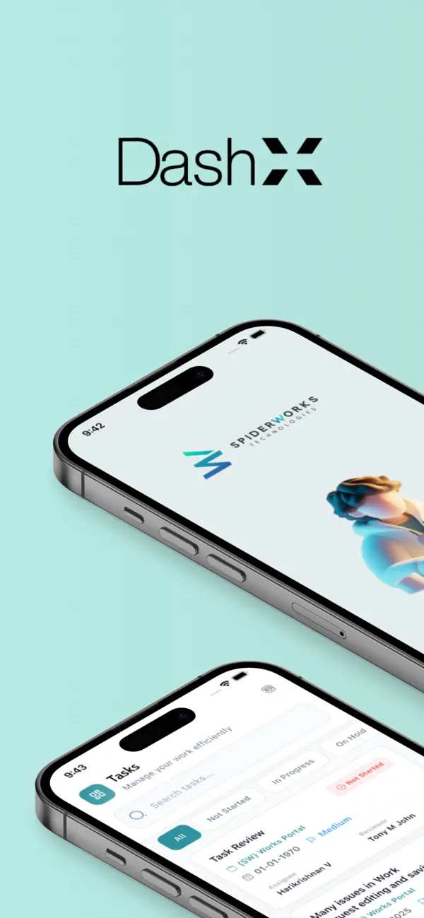 #1. DashX Workspace (iOS) โดย: SpiderWorks Technologies Private Limited