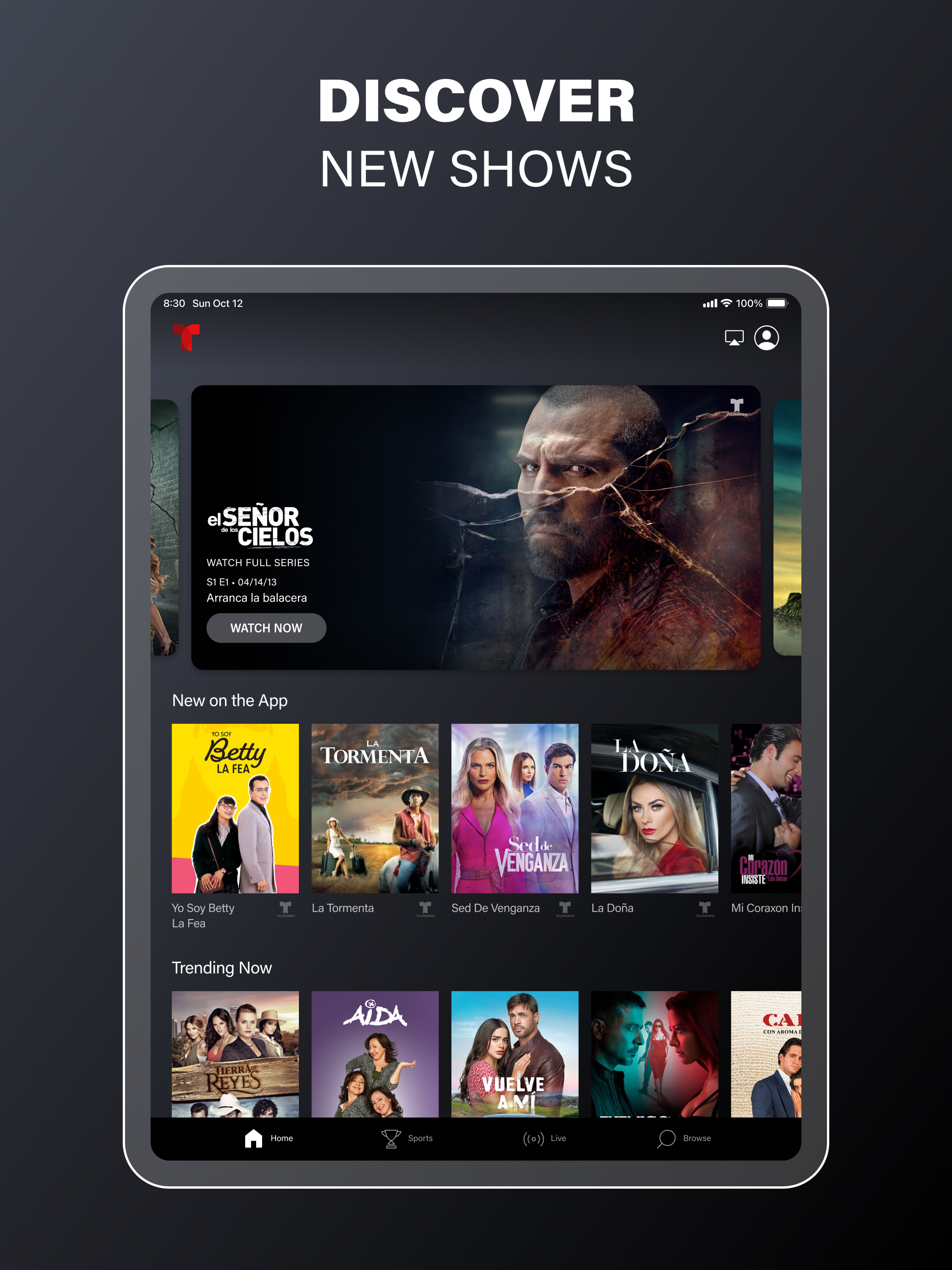 Telemundo: Series y TV en vivo screenshot 8