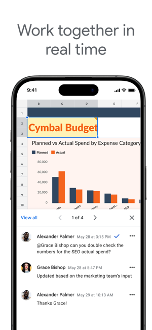 Google Sheets Screenshot