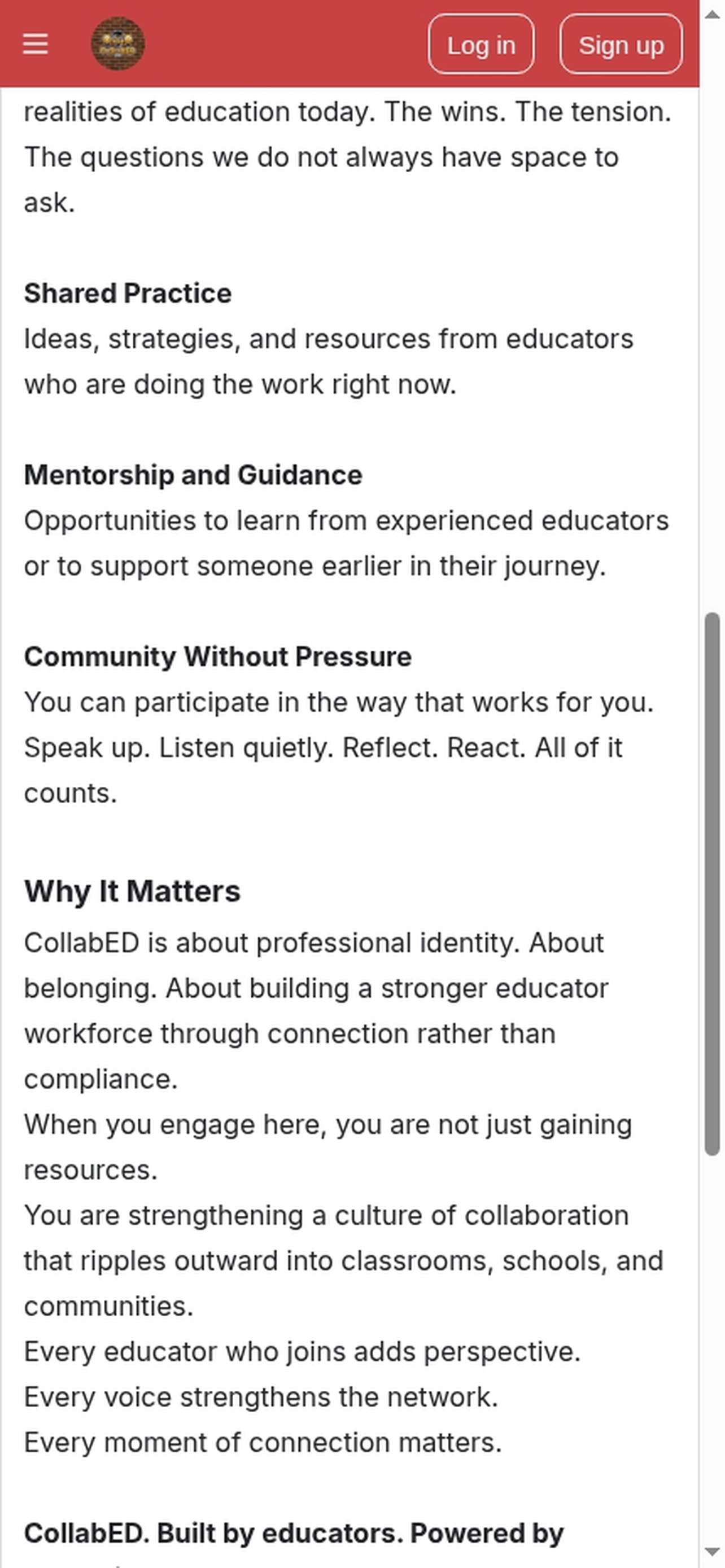 CollabED Community screenshot 10