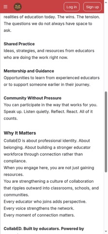 CollabED Community Screenshot 10 of 10