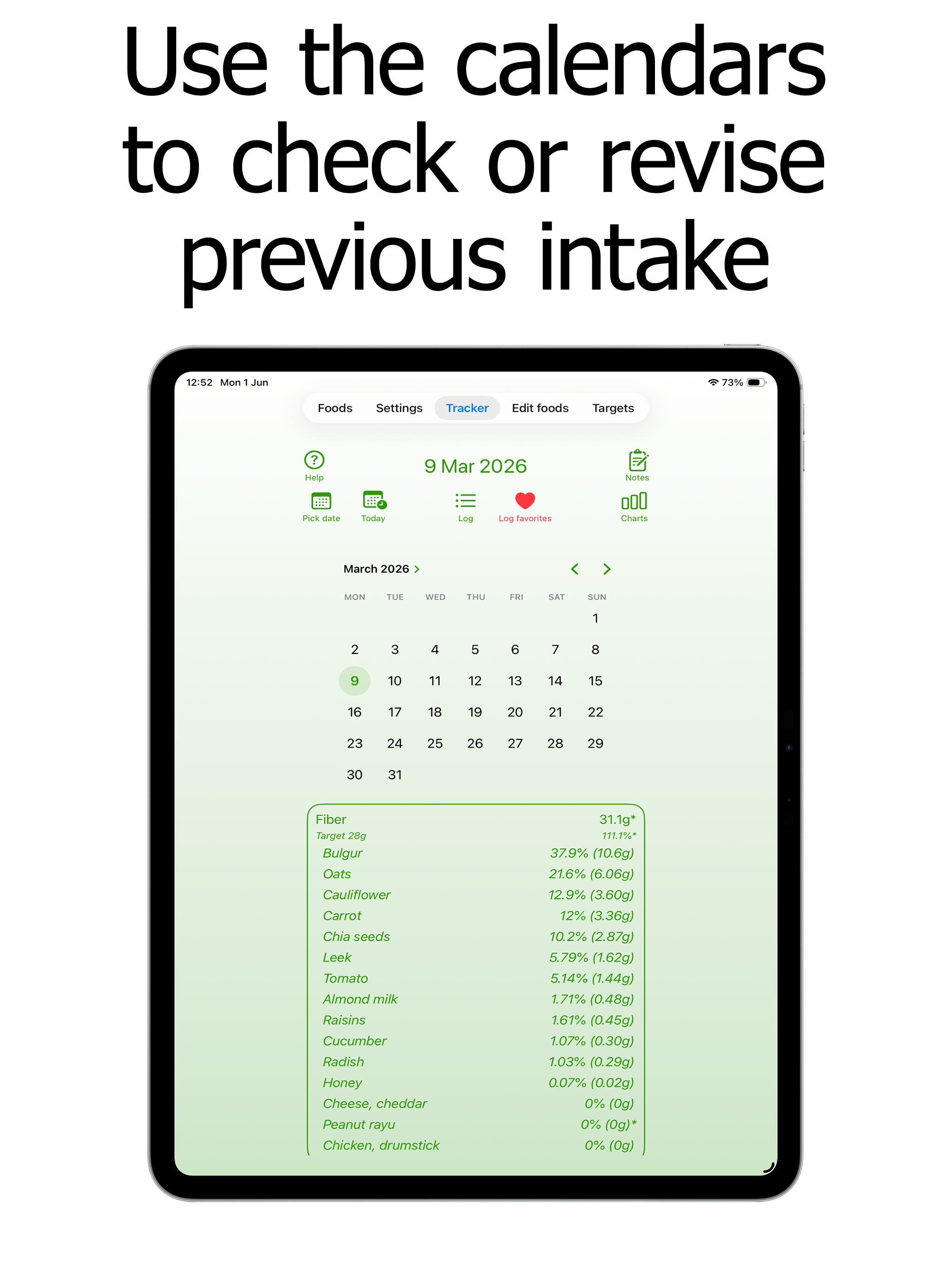 Fiber Counter and Tracker screenshot 16