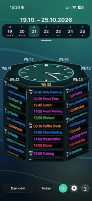 Calendar in Motion: DaySpin screenshot 3