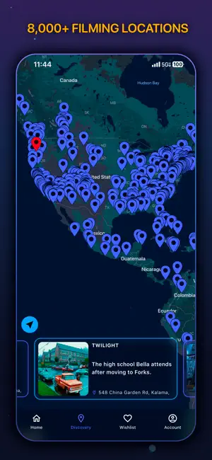 MOFI: Movie Locations Guide screenshot 2