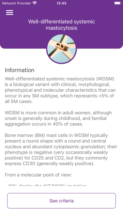Systemic Mastocytosis Screenshot