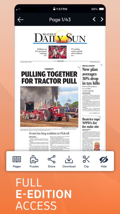 Beatrice Daily Sun Screenshot 3 - AppWisp.com Beatrice Daily Sun Screenshot 3 - AppWisp.com