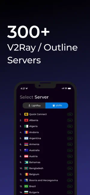 AI V2RayNG VPN - LightRay screenshot 3