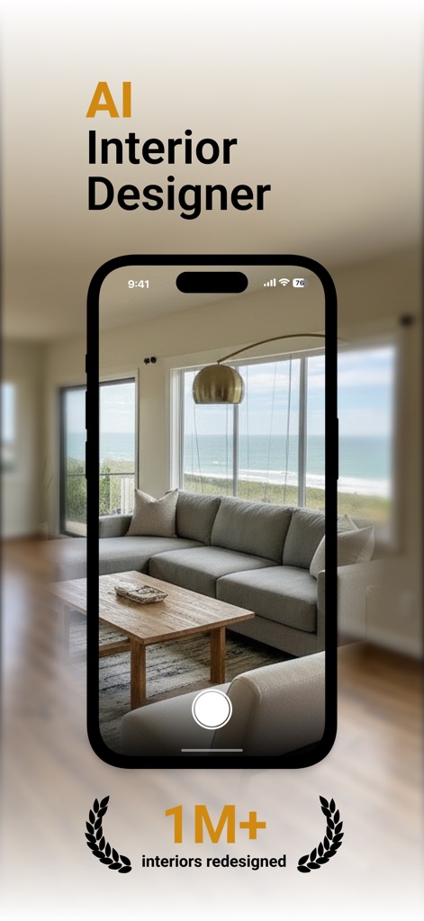 Interior AI - Home Designer AI - Graphics & Design App | MWM