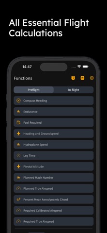 E6B+ E6B Flight Calculator screenshot