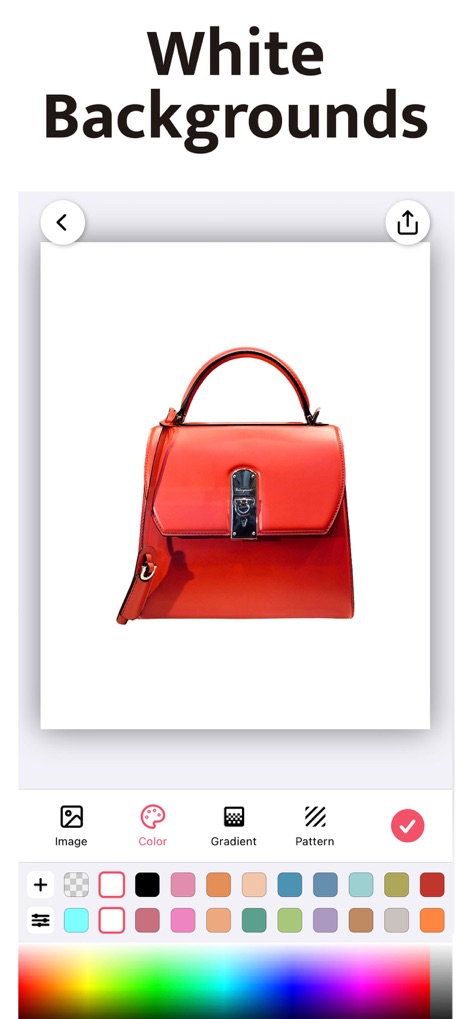 Magic Eraser Background Editor - Pristine Product Presentation