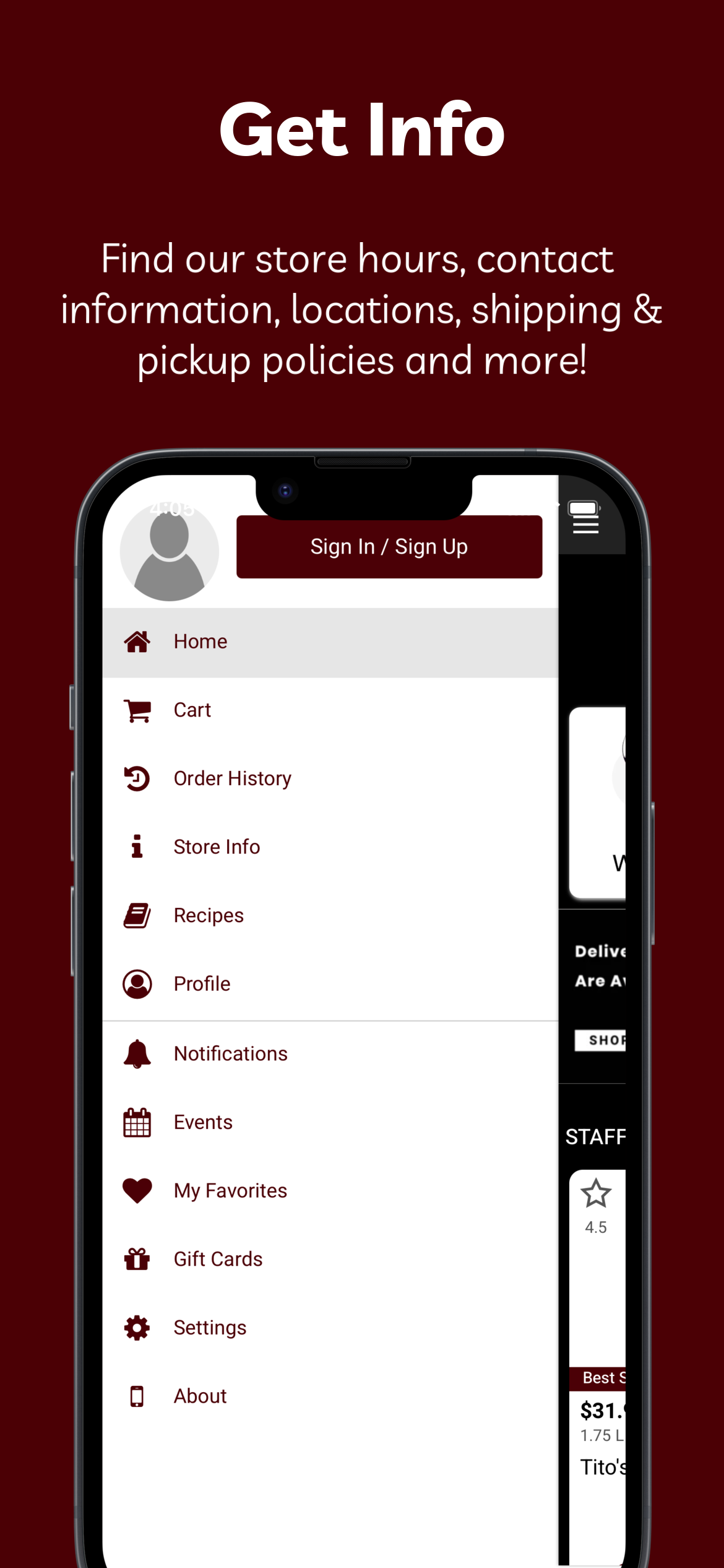 METRO WINE & LIQUORS screenshot 5