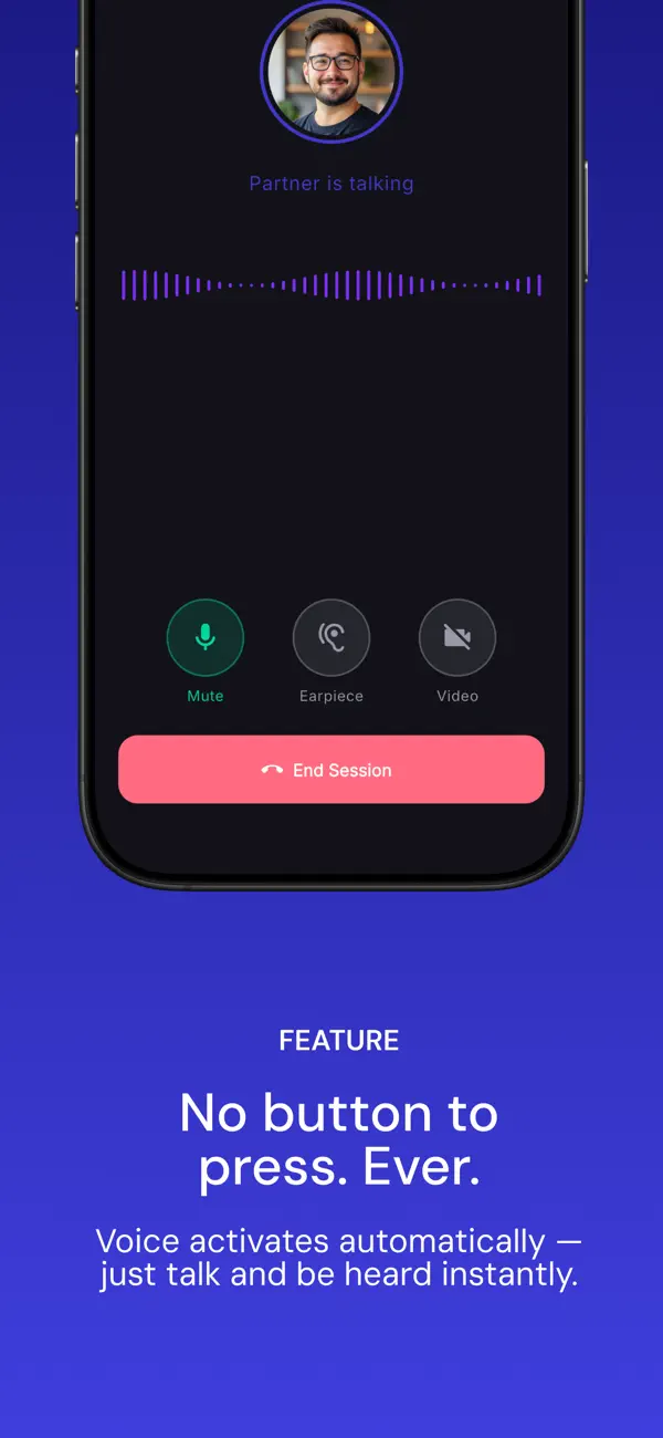 Screenshot #2 pour Whispr: Votre Talkie-Walkie