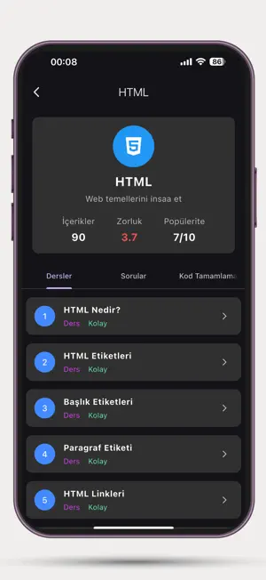 Code Challenge screenshot 2