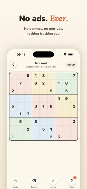 Cozy Sudoku: Family Puzzles screenshot 2