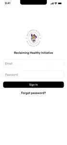 Reclaiming Healthy Initiative screenshot #1 for iPhone