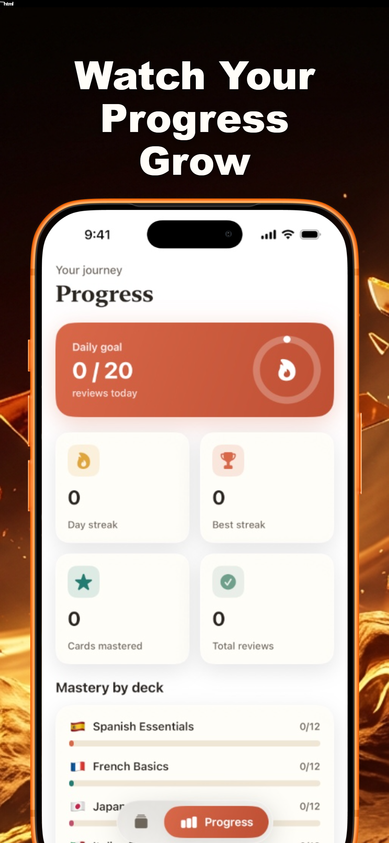 Language Flashcards Pro screenshot 3