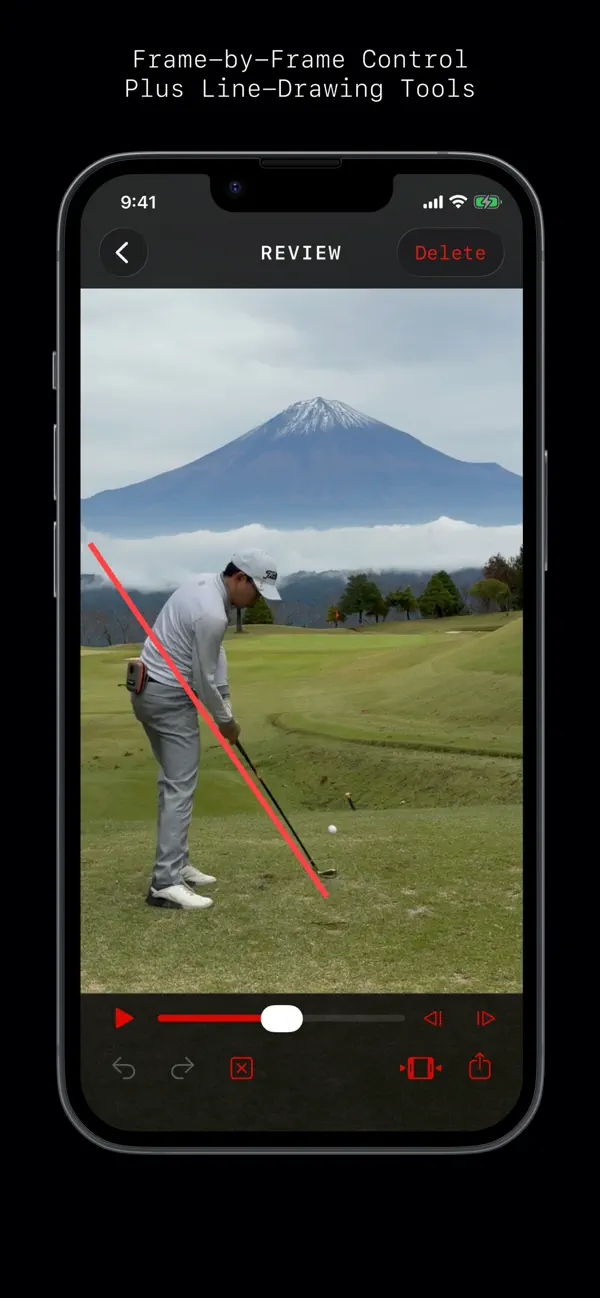 Screenshot #3 pour SwingReview: Auto Golf Camera
