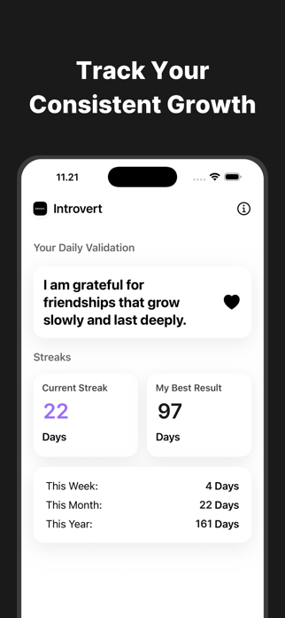 Introvert: Quiet Confidence Screenshot 4 of 6