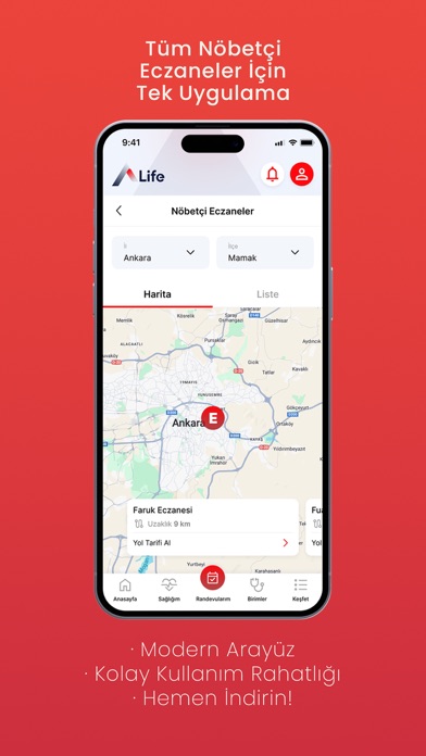 A Life Sağlık Screenshot