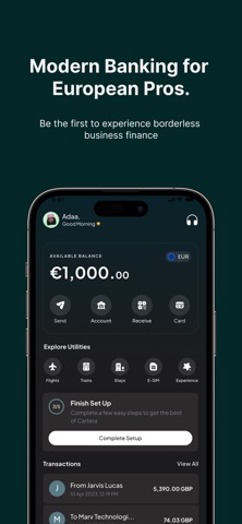 Cartera: Euro IBAN & Travel screenshot