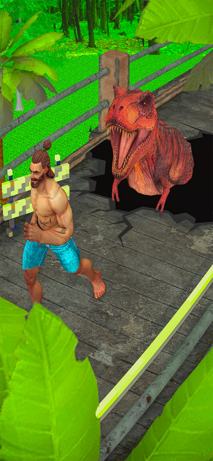 Dinosaur Hole Trap Dino Games